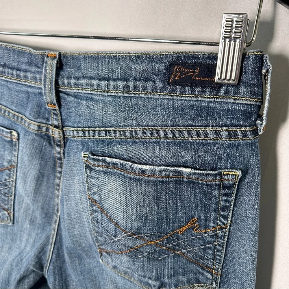 Citizens of Humanity Elle Low Waist Bootcut Jeans — Medium Wash, Stretch(31) Y2K - Picture 10 of 17
